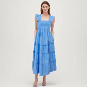 NWOT Hill House Ellie Nap Dress in Hydrangea Blue
